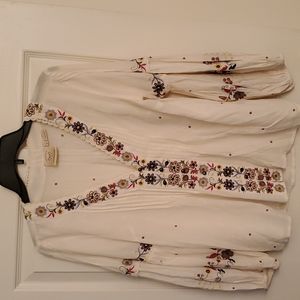 Very cute embroidered top